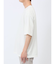 ケーブルジャガード クルーネック半袖Tシャツ
