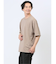 ケーブルジャガード クルーネック半袖Tシャツ