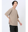 ケーブルジャガード クルーネック半袖Tシャツ