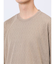 ケーブルジャガード クルーネック半袖Tシャツ