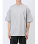 ドビーメッシュ切替 クルーネック半袖Tシャツ
