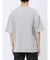 ドビーメッシュ切替 クルーネック半袖Tシャツ