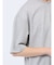 ドビーメッシュ切替 クルーネック半袖Tシャツ