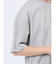 ドビーメッシュ切替 クルーネック半袖Tシャツ