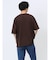 ドビーメッシュ切替 クルーネック半袖Tシャツ