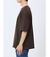 ドビーメッシュ切替 クルーネック半袖Tシャツ