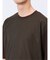 ドビーメッシュ切替 クルーネック半袖Tシャツ