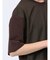 ドビーメッシュ切替 クルーネック半袖Tシャツ