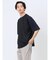 ドビーメッシュ切替 クルーネック半袖Tシャツ