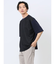 ドビーメッシュ切替 クルーネック半袖Tシャツ