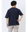 ドビーメッシュ切替 クルーネック半袖Tシャツ
