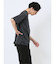 【DRESS T-SHIRT】綿ストレッチ オーバーサイズ 半袖Tシャツ