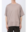 【DRESS T-SHIRT】綿ストレッチ オーバーサイズ 半袖Tシャツ