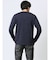 ストレッチジャガード クルーネック長袖Tシャツ