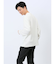 ふくれストライプ Vネック長袖Tシャツ