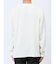 ふくれストライプ Vネック長袖Tシャツ