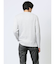 ふくれストライプ Vネック長袖Tシャツ