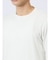 ケーブルジャガード クルーネック長袖Tシャツ