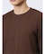 ケーブルジャガード クルーネック長袖Tシャツ