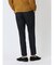 Woolen Tec On スリムフィット ノータックパンツ 組織紺(セットアップ可能)