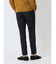Woolen Tec On スリムフィット ノータックパンツ 組織紺(セットアップ可能)