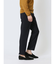 Woolen Tec On スリムフィット ノータックパンツ 組織紺(セットアップ可能)
