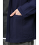 ノーカラー ニットカーディガン