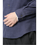 メランジ起毛 ボタンダウン長袖シャツ