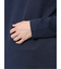 ヘリンボンジャガード フェイククルーネック長袖Tシャツ