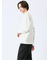 バイアスジャガード クルーネック長袖Tシャツ