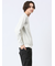 バイアスジャガード クルーネック長袖Tシャツ