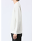 バイアスジャガード クルーネック長袖Tシャツ