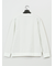 バイアスジャガード クルーネック長袖Tシャツ