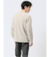 ジャガードモール クルーネック長袖Tシャツ
