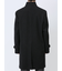 ウール混 スタンドコート カルゼ黒