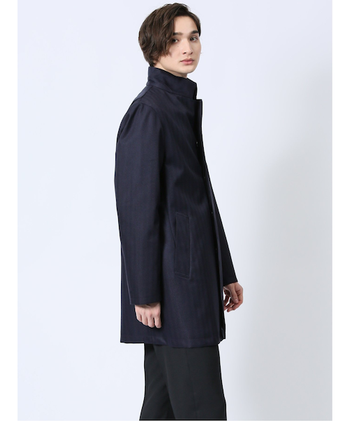新品タグ付き　BLUE BLUE  コンプレスドウール キッコウ ガウンコート 新品タグ付き BLUE BLUE コンプレスドウール キッコウ ガウンコート