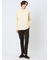 ストレッチ起毛 モックネック 長袖Tシャツ