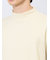 ストレッチ起毛 モックネック 長袖Tシャツ