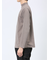 ストレッチ起毛 モックネック 長袖Tシャツ