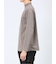 ストレッチ起毛 モックネック 長袖Tシャツ