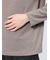 ストレッチ起毛 モックネック 長袖Tシャツ