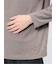 ストレッチ起毛 モックネック 長袖Tシャツ