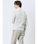 畦編み ハーフジップ ニット