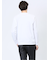 【DRESS T-SHIRT】綿ストレッチ スロープネック長袖Tシャツ