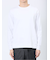【DRESS T-SHIRT】綿ストレッチ スロープネック長袖Tシャツ