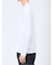 【DRESS T-SHIRT】綿ストレッチ スロープネック長袖Tシャツ