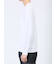 【DRESS T-SHIRT】綿ストレッチ スロープネック長袖Tシャツ