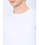 【DRESS T-SHIRT】綿ストレッチ スロープネック長袖Tシャツ