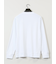 【DRESS T-SHIRT】綿ストレッチ スロープネック長袖Tシャツ