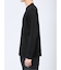 【DRESS T-SHIRT】綿ストレッチ スロープネック長袖Tシャツ